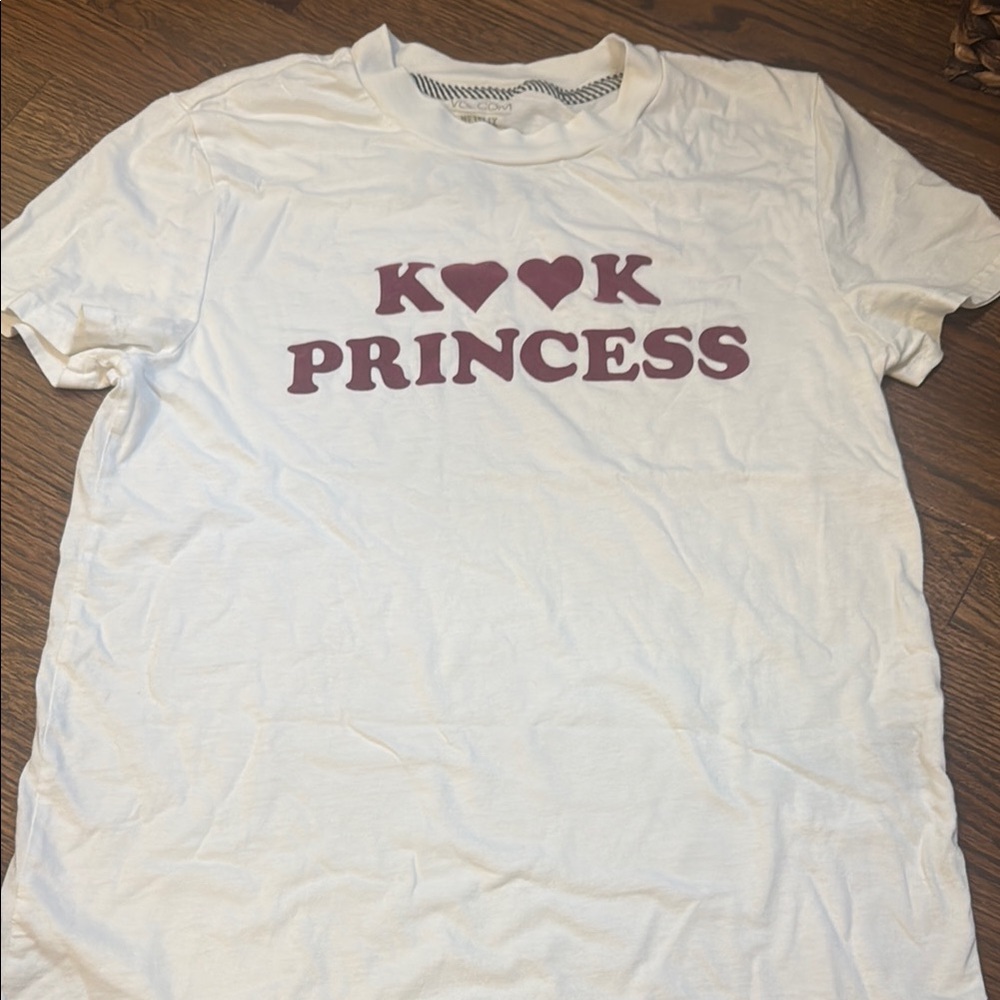 Kids White 'Kook Princess' T-Shirt